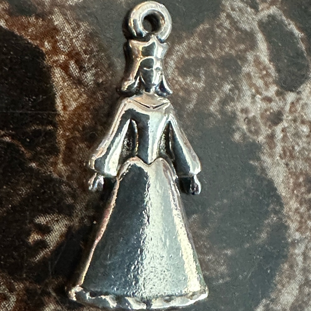 James Avery Silver Princess Charm Necklace